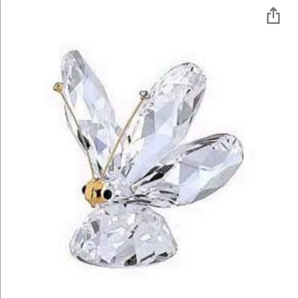Vintage Swarovski butterfly crystal